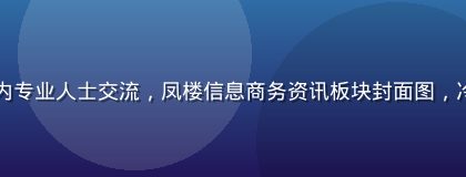 商务会议室内专业人士交流，凤楼信息商务资讯板块封面图，冷静专业氛围